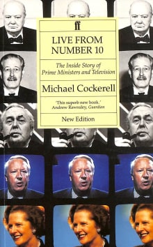 Book cover of Live from Number Ten: The Inside Story of Prime Ministers and Television