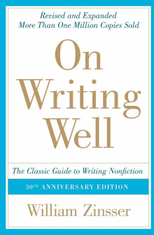 Book cover of On Writing Well: The Classic Guide to Writing Nonfiction