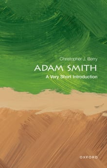 Book cover of Adam Smith: A Very Short Introduction