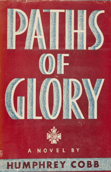 Book cover of Paths of Glory