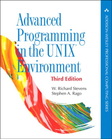 Book cover of Advanced Programming in the Unix Environment