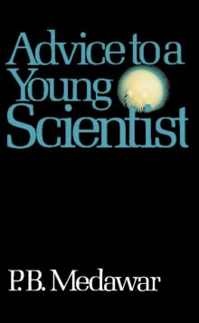 Book cover of Advice To A Young Scientist