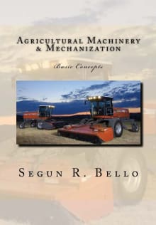 Book cover of Agricultural Machinery & Mechanization