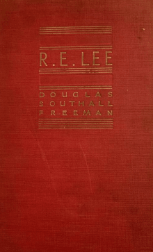 Book cover of R. E. Lee: A Biography, Vol. 3