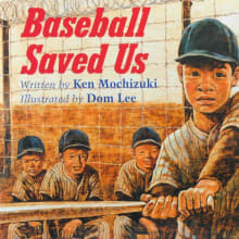 Book cover of Baseball Saved Us