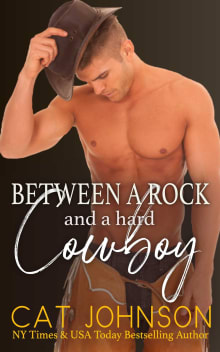 Book cover of Between a Rock and a Hard Cowboy