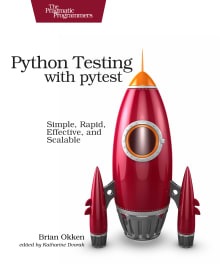 Book cover of Python Testing with Pytest: Simple, Rapid, Effective, and Scalable