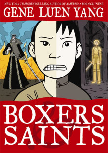 Book cover of Boxers & Saints