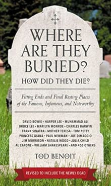 Book cover of Where Are They Buried? How Did They Die?