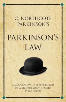 Book cover of Parkinson's Law