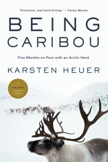 Book cover of Being Caribou: Five Months on Foot with an Arctic Herd