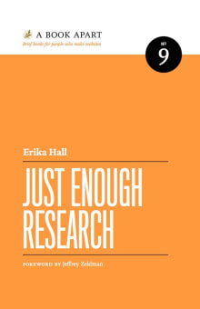 Book cover of Just Enough Research