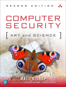 Book cover of Computer Security: Art and Science