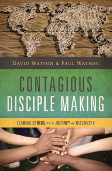 Book cover of Contagious Disciple Making: Leading Others on a Journey of Discovery