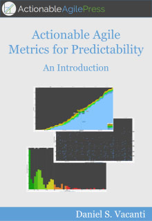 Book cover of Actionable Agile Metrics for Predictability: An Introduction