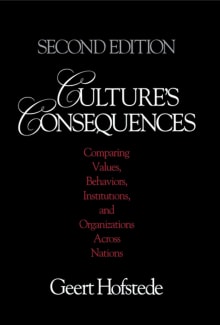 Book cover of Culture's Consequences: Comparing Values, Behaviors, Institutions and Organizations Across Nations