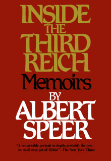 Book cover of Inside the Third Reich