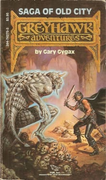 Book cover of Saga of Old City (Greyhawk Adventures)