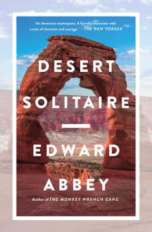 Book cover of Desert Solitaire