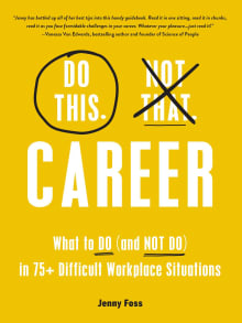 Book cover of Do This, Not That: Career