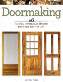 Book cover of Doormaking: Materials, Techniques, and Projects for Building Your First Door