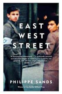 Book cover of East West Street: On the Origins of Genocide and Crimes Against Humanity