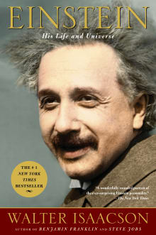 Book cover of Einstein: His Life and Universe