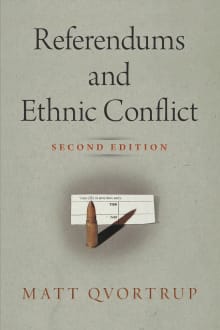 Book cover of Referendums and Ethnic Conflict