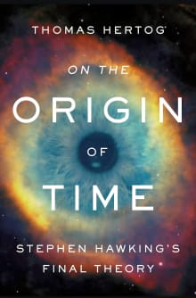 Book cover of On the Origin of Time: Stephen Hawking's Final Theory