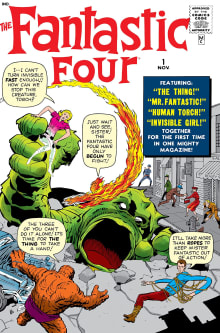 Book cover of The Fantastic Four Omnibus Vol. 1