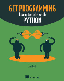 Book cover of Get Programming: Learn to Code with Python