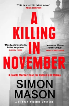 Book cover of A Killing in November