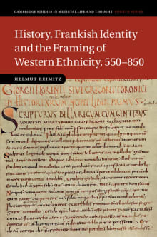 Book cover of History, Frankish Identity and the Framing of Western Ethnicity, 550–850