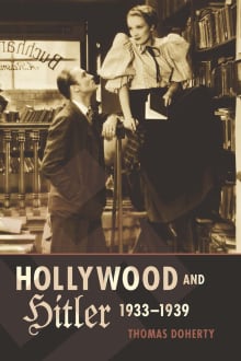 Book cover of Hollywood and Hitler, 1933-1939