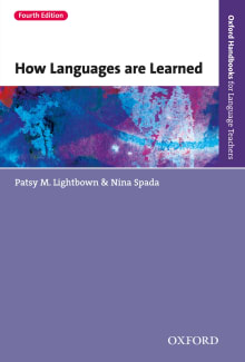 Book cover of How Languages are Learned