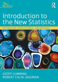 Book cover of Introduction to the New Statistics: Estimation, Open Science, and Beyond