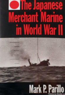 Book cover of The Japanese Merchant Marine in World War II