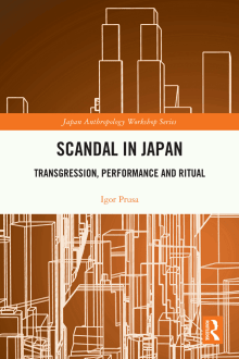 Book cover of Scandal in Japan: Transgression, Performance and Ritual