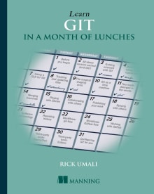 Book cover of Learn GIT in a Month of Lunches