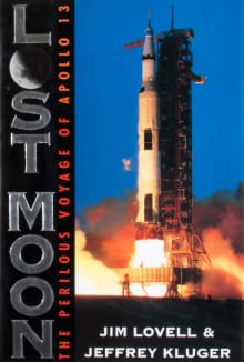 Book cover of Lost Moon: The Perilous Voyage of Apollo 13