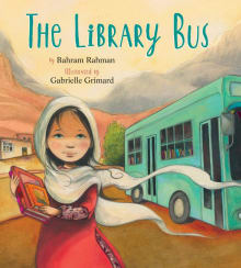 Book cover of The Library Bus