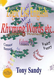 Book cover of Logic List English: Rhyming Word etc. - Vol 1 A