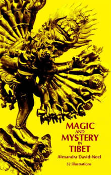 Book cover of Magic and Mystery in Tibet