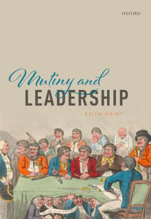 Book cover of Mutiny and Leadership
