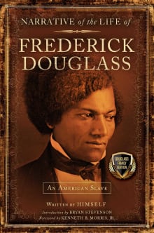 Book cover of Narrative of the Life of Frederick Douglass, an American Slave: Written by Himself