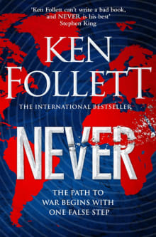 Book cover of Never