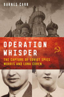 Book cover of Operation Whisper: The Capture of Soviet Spies Morris and Lona Cohen