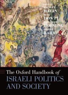 Book cover of The Oxford Handbook of Israeli Politics and Society