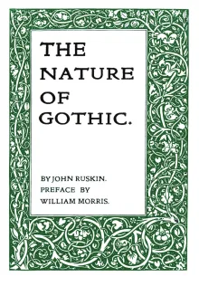 Book cover of The Nature Of Gothic