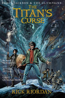 Book cover of The Titan's Curse